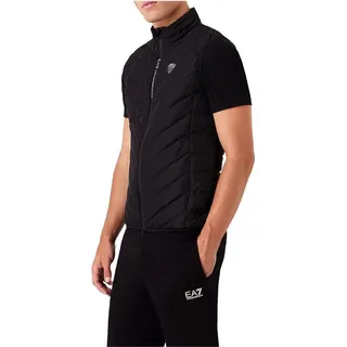 Ea7 Emporio Armani 8npq02_pne1z Weste Schwarz XS Mann Schwarz XS - Schwarz - XS