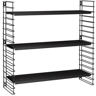 Tomado Wandregal 70 x 21 x 68 cm Schwarz