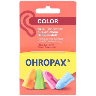 Ohropax Schaumstoff In-Ohr Stöpsel 8 St.