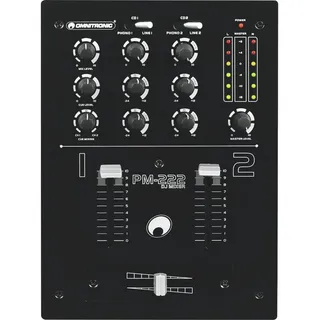 Omnitronic PM-222 2-Kanal-DJ-Mixer