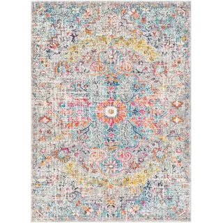livabliss MUNICH Vintage-Teppich 120 x 170 cm Blau