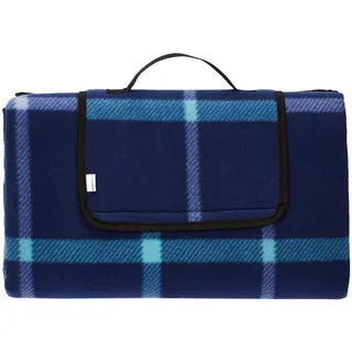 Amazon Basics Picknickdecke Dunkelblau 200 x 200 cm