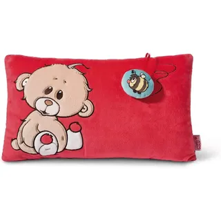 NICI Biene Classic Bear Kissen 43 x 25 cm Rot