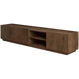 Mirjan24 Mirtu TV-Lowboard 200x40x37 cm Braun Melamin