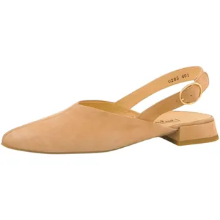 Paul Green 6163-017 Peeptoes/Slingpumps Leder Braun 38