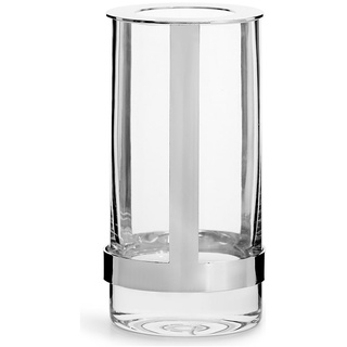 Sagaform Vase in Silber - (H)15 x Ø 8 cm
