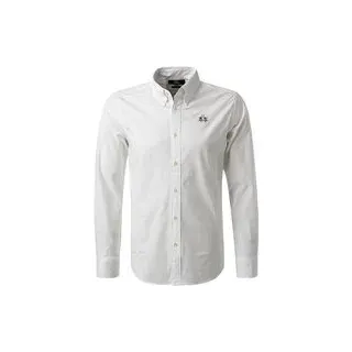 LA MARTINA Herren Hemd weiß Slim Fit, weiß, NOS