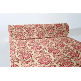 Sovie HORECA Tischläufer Cleve in Bordeaux aus Linclass® Airlaid 40 cm x 24 m, 1 Stück - Ornamente