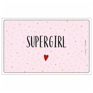 ppd Schneidebrettchen Supergirl Frühstücksbrett