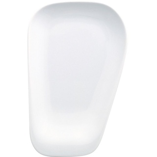 Kahla Servierplatte Elixyr, Porzellan, Made in Germany weiß 17.6 cm x 27 cm x 2.2 cm