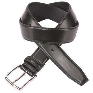 BOSS Ledergürtel Celie-St_Sz35 aus poliertem italienischem Leder mit Nahtdetails schwarz 100