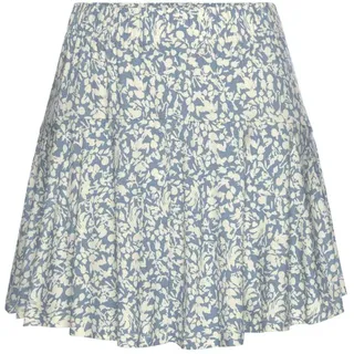 VIVANCE Hosenrock Damen Floral Blau 36