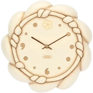 THUN - Twist Wanduhr - Keramik, Kunststoff - Kollektion Frühlingsgarten - 25,8 x 25,4 x 5,5 cm