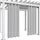 Wasserdichte Vorhänge 155x220 Mit Ösen Für Terrasse Und Pergola 1 Stück