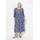 Maxikleid Blumenmuster Schwarz 50/52