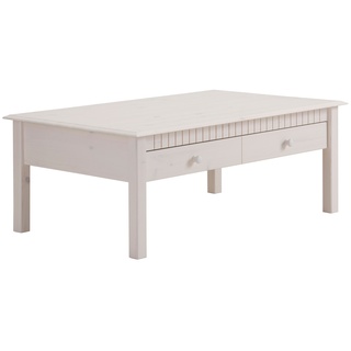 Couchtisch »Lisa«, mit großer Schublade, Breite 110 cm, weiß, , 828708-0 B/H/T: 110 cm x 42 cm x 70 cm