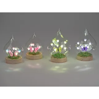 Formano Deko-Tropfen Transparent 4 St.