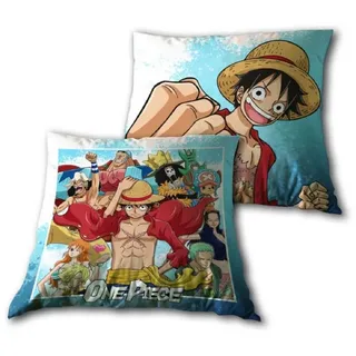 One Piece Anime One Piece Dekokissen 40 x 40 cm Mehrfarbig