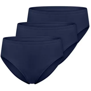 SCHIESSER Damen 3 PACK Slips - Baumwolle Essentials