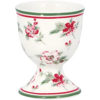 GreenGate Eierbecher Egg Cup Astrid White Porzellan Landhaus