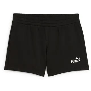 Puma Essentials Small No. 1 Logo 4'' French Terry Sweatshorts Damen 01 black M