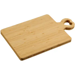 KESPER Schneide- und Servierbrett Holz 1-tlg. 36 x 22 x 1,8 cm Braun