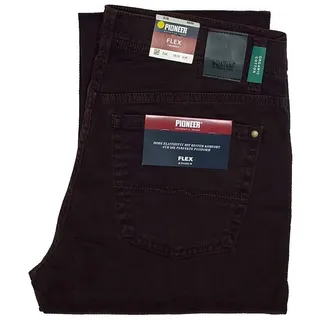 Pioneer Rando W 40 L 34 Stretch Jeans Stoff Hose Bordeux Rot 16801.5505.4001