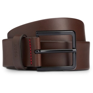 HUGO Gionio Sz40 Leather Belt W80 Dark Brown