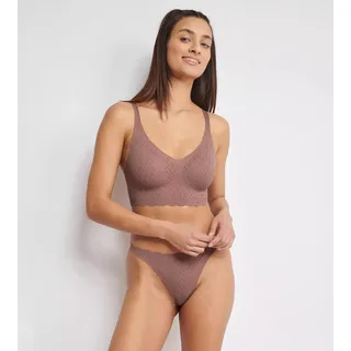 SLOGGI Zero Feel Bliss Bralette Braun/Rosa XS