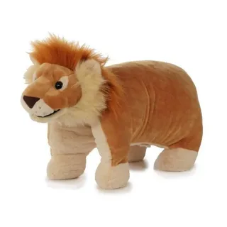 Euro Souvenirs Nackenkissen Löwe Kuschelkissen, Kissen aus Plüsch