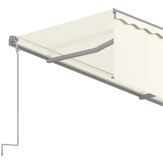 vidaXL Markise 400 x 300 cm creme