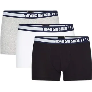 Tommy Hilfiger Herren 3er Pack Boxershorts Trunks Unterwäsche - M