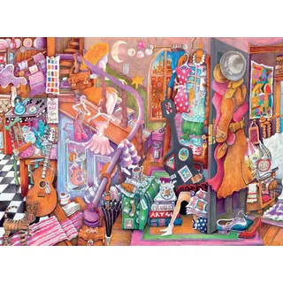Ravensburger Puzzle: Dekoration für Mädchen, Puzzles für Erwachsene und Kinder, Puzzle für Erwachsene, 500 Teile, Verwendung von Klebstoffpuzzle zum Einrahmen, Puzzle mit 500 Teilen für Erwachsene,