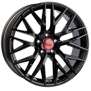 mam wheels RS4 7 x 16 5 x 100 ET38 MB63,4 Schwarz