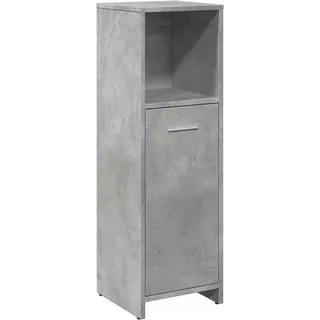 vidaXL Badezimmerschrank 30 x 99 x 30 cm Grau