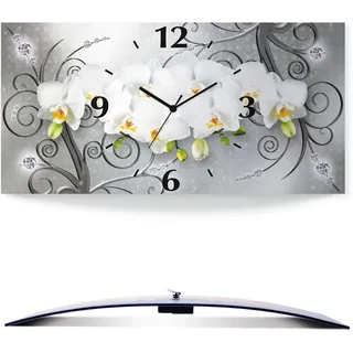 ARTland Wanduhr 60,0 cm U1QV grau