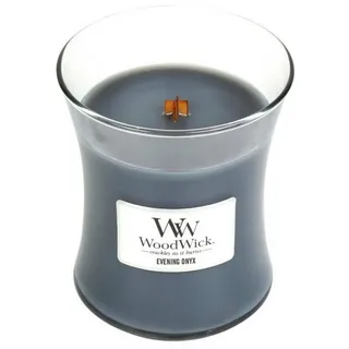 Woodwick Evening Onyx Duftkerze mit Holzdocht 275 g
