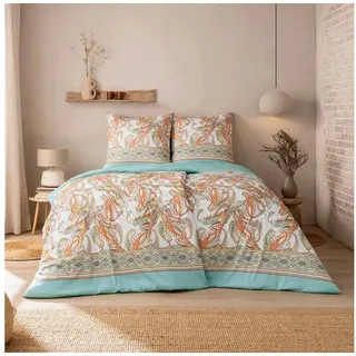 Estella Siena Paisley Blau 135 x 200 cm + 80 x 80 cm