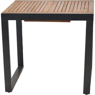 Merxx Naxos Balkonausziehtisch 80 (120) x 70 x 74 cm Grau