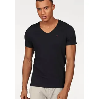 Tommy Hilfiger Original V-neck Kurzarm-T-Shirt Tommy Black L