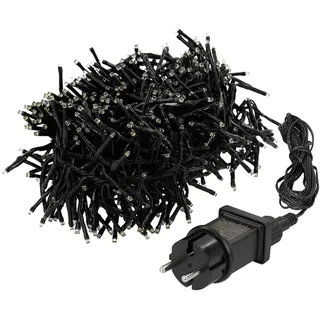 ECD Germany LED Clusterlichterkette 5,5 m Warmweiß