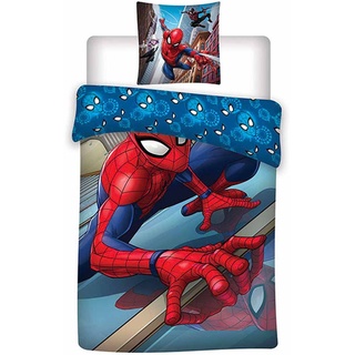 Spiderman Bettbezug + Kissenbezug