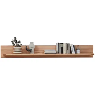 freiraum Wandregal Nature One, FSC, in Kernbuche teilmassiv - 180x24x22cm (B/H/T) braun