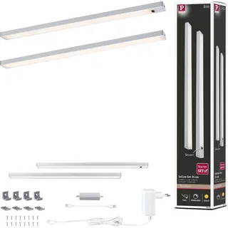 Paulmann Inline LED-Unterbauleuchte-Basisset 4W Warmweiß Chrom (matt)