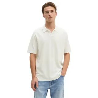 Marc O'Polo Poloshirt aus reiner Bio-Baumwolle weiß L (50)