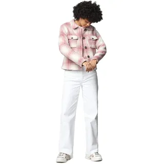 ONLY Damen Jacke ONLLOU Short Check - XS S M L XL Kariert Polyester Knöpfe - XS
