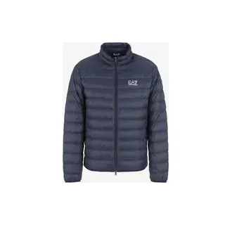 EA7 Down Logo Steppjacke marineblau - XL