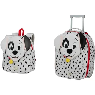 Samsonite Sammies by Kinderrucksack XS, 45 cm, 23 L & Kinderrucksack S, 28 cm, 7,5 L - Dalmatiner Patch Disney Reise-Set