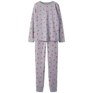 NAME IT Pyjama Set in Lavender Gray | Nightset - 158/164