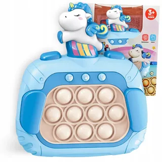 POPIT ANTI-STRESS SENSORISCHES GESCHICKLICHKEITSSPIEL BLASEN POP IT EINHORN